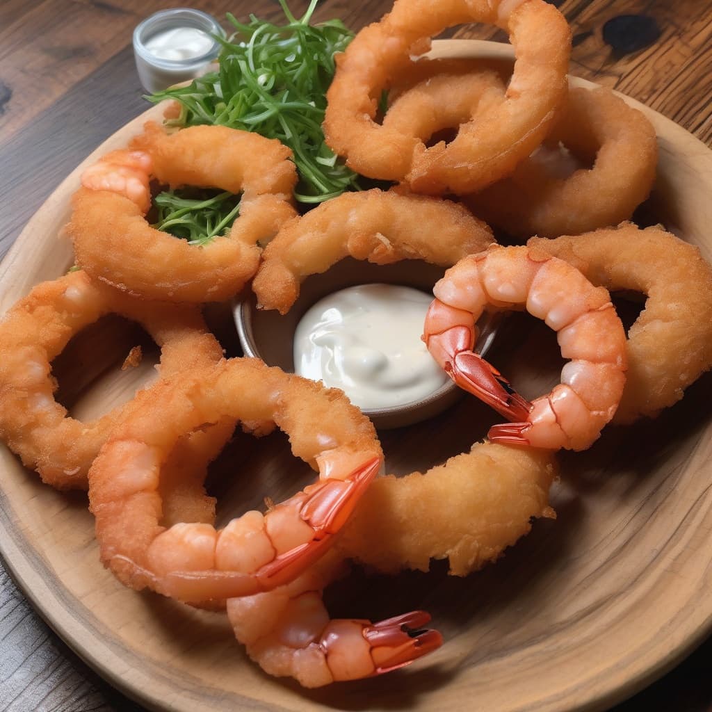 Shrimp Onion Ring (5pc)
