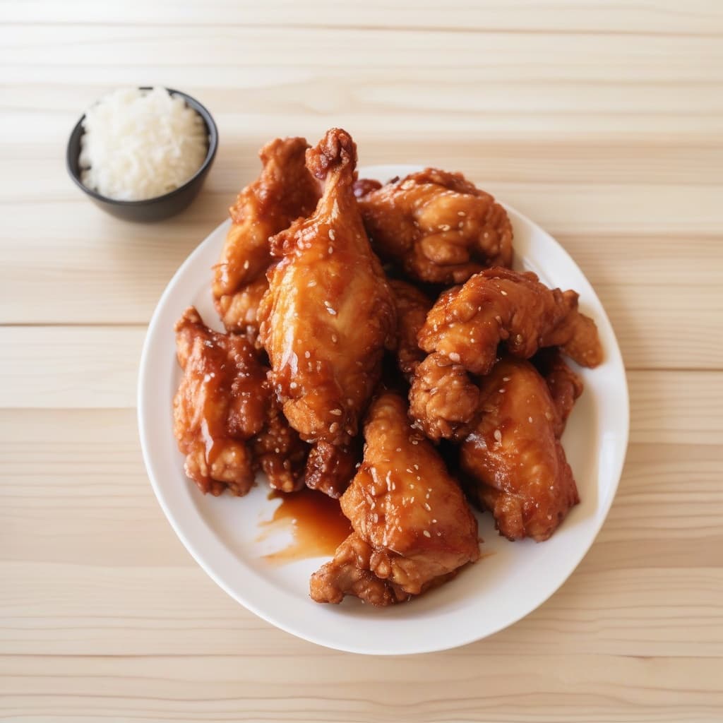 Half and Half Chicken
